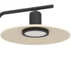 Candeeiro de Mesa com Base de Metal Preto e Madeira Natural MAYAZES EGLO 39913