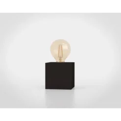 Candeeiro de Mesa com Base Metálica em Bronze Escuro PRESTWICK 2 EGLO 43549