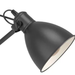 Candeeiro de Mesa com Braço Ajustável Preto e Branco PRIDDY EGLO 49469
