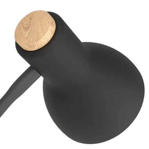 Candeeiro de mesa com braço flexível em metal e madeira VERADAL EGLO 98831