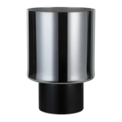 Candeeiro de Mesa com Cilindro de Vidro Preto Fumado GOROSIBA EGLO 33984