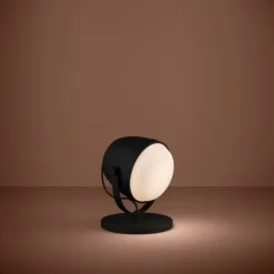 Candeeiro de Mesa com Foco Regulável e Metal Preto UPANEMA EGLO 390047