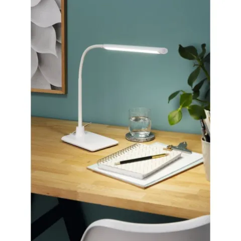 Candeeiro de Mesa com LED Branco Neutro e Cabeça Ajustável LAROA EGLO 96435