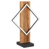 Candeeiro de Mesa com LED e Madeira Rústica BOYAL EGLO 901937