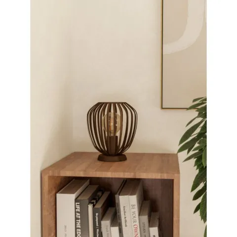 Candeeiro de Mesa com Superfície em Bronze Escovado ESPINAL EGLO 901099