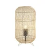 CANDEEIRO DE MESA em Rattan natural 20231 - Zambelis