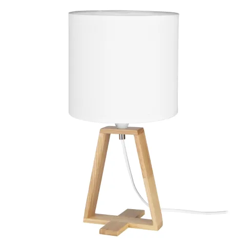 Candeeiro de Mesa Forlight Nuts Branco DE-0020-BLA