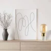 Candeeiro de Mesa GLASS AMBER BRASS 20253 - Zambelis