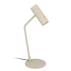 Candeeiro de Mesa GU10 e Detalhes em Latão Escovado CAMINIA EGLO 901154