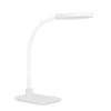 Candeeiro de Mesa LED Branco com Pescoço Flexível LAURO EGLO 902178
