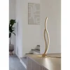 Candeeiro de Mesa LED com Aspeto de Madeira GRISOLIA EGLO 901213