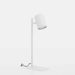 Candeeiro de Mesa LED com Cabeça Ajustável em Metal Branco CEPPINO EGLO 98856
