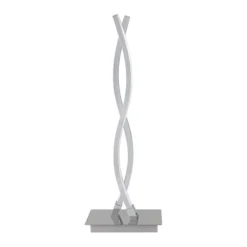 Candeeiro de Mesa LED com Dois Perfis Curvos em Metal Cromado LASANA 2 EGLO 96105