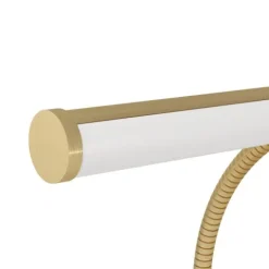 Candeeiro de Mesa LED com Pescoço Flexível Latão Escovado RICCIONE EGLO 901983