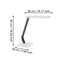 Candeeiro de Mesa LED com Pescoço Ajustável SELLANO EGLO 93901