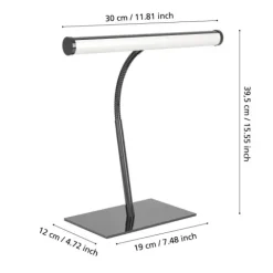 Candeeiro de Mesa LED Níquel Nero com Pescoço Flexível RICCIONE EGLO 901981