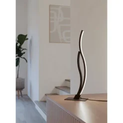 Candeeiro de mesa LED preto e branco GRISOLIA EGLO 901208