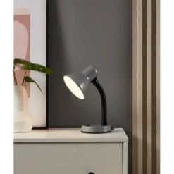 Candeeiro de Mesa Metálico com Pescoço Ajustável BASIC 1 EGLO 90977