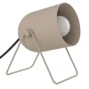 Candeeiro de Mesa Minimalista com Abajur Inclinado Areia TILSTON EGLO 44165