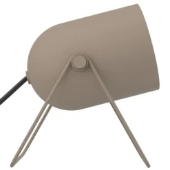 Candeeiro de Mesa Minimalista com Abajur Inclinado Areia TILSTON EGLO 44165