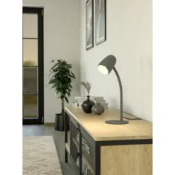 Candeeiro de Mesa Verde Lodengrün com Braço Articulado CARLO EGLO 901831