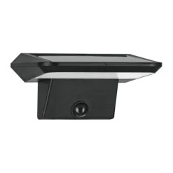 Candeeiro de Parede Solar Exterior Preto PORRASSA EGLO 48944
