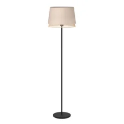 Candeeiro de pé com Abajures em Linho e Bambu TABLEY EGLO 43978