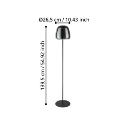 Candeeiro de pé - eglo led 901196 Alfero-Z