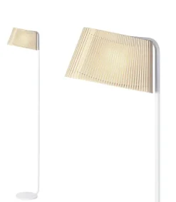 Candeeiro de pé em madeira Owalo 7010 - Secto Design