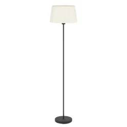Candeeiro de pé em Têxtil Preto e Branco FEBRES EGLO 901265