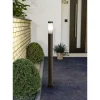 Candeeiro de pé exterior com sensor de movimento castanho ferrugem HELSINKI EGLO 900987