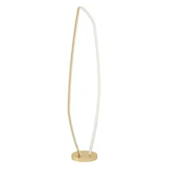 Candeeiro de pé LED com Design Elegante em Latão Escovado VALLEROSA EGLO 900919