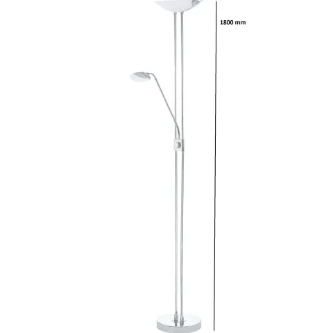 Candeeiro de pé LED com luz de leitura flexível BAYA EGLO 93875