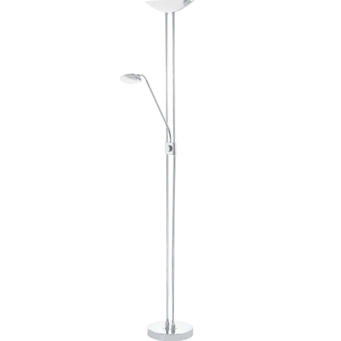 Candeeiro de pé LED com luz de leitura flexível BAYA EGLO 93875