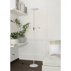 Candeeiro de Pé LED CONIVARINO EGLO - Luz Ambiente e Leitura 901978