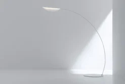 Candeeiro de Pé led Diphy Branco Alumínio 520mm Stilnovo 8165