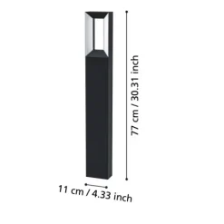Candeeiro de pé LED para exterior RIFORANO EGLO 98728