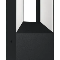 Candeeiro de Poste LED Exterior em Alumínio Fundido Preto RIFORANO EGLO 98727