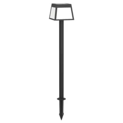 Candeeiro de Pé Solar LED com Sensor de Movimento Preto e Branco ALTILIA EGLO 901075