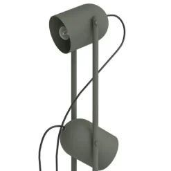 Candeeiro de Pé TILSTON Verde Musgo com Focos Orientáveis E14 44137