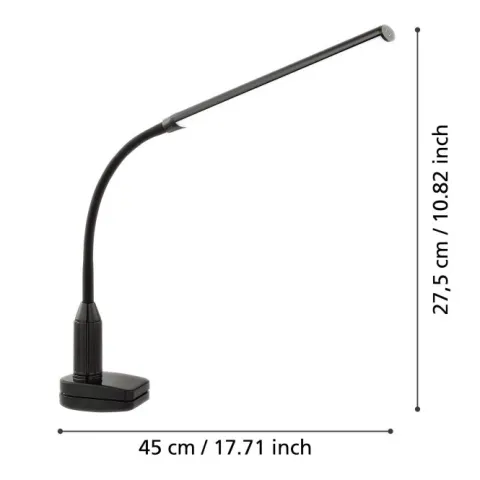 Candeeiro de Secretária com LED Ajustável LAROA EGLO 96437