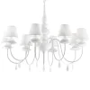 Candeeiro de tecto Ideal Lux Blanche sp8 Branco 035574
