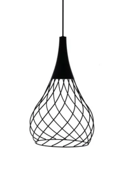 Candeeiro de Tecto Mongolfier Preto Stilnovo 8140