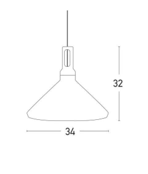Candeeiro de Tecto Suspenso Branco PZA1512W - Zambelis