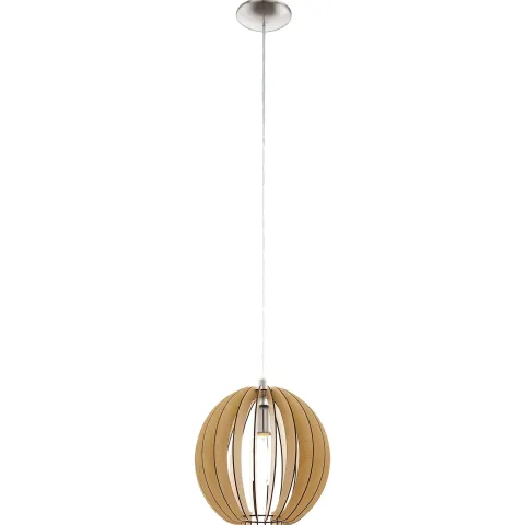 Candeeiro de Tecto Suspenso com Madeira Cossano EGLO 94764
