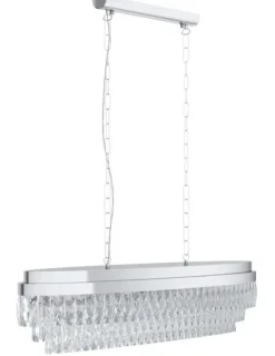 Candeeiro de Tecto Suspenso Eglo Valparaiso 39495 Cromado