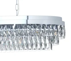 Candeeiro de Tecto Suspenso Eglo Valparaiso 39495 Cromado