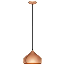 CANDEEIRO DE TECTO Suspenso Eglo Vintage Hapton 49449 Ø290mm
