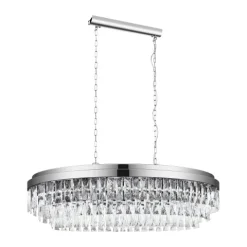 Candeeiro de Tecto Suspenso Eglo Valparaiso 39494 Cromado