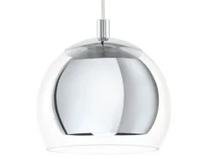 Candeeiro de Tecto Suspenso Eglo Rocamar Cromado 94592 Ø190MM